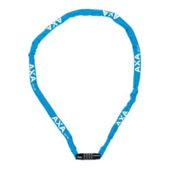 AXA Rigid 120cm Ketjulukko Koodilla, Sininen
